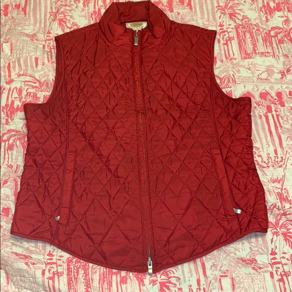 Red Talbots Vest